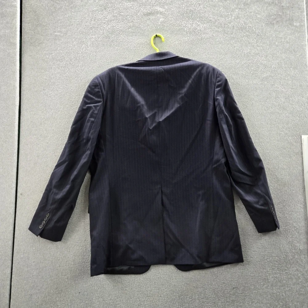 VINTAGE Chaps Ralph Lauren Men Blazer 44T Navy Wool Suit Jacket‎
